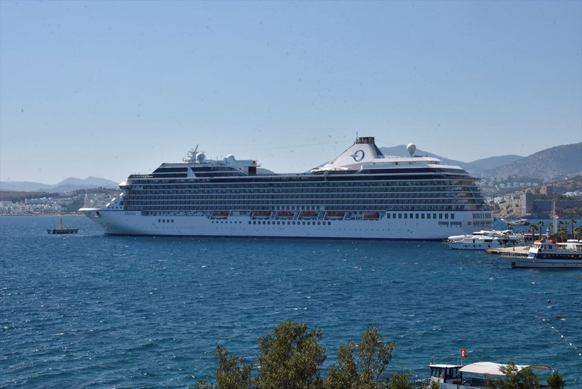Kruvaziyer gemisi Marina 1182 turisti Bodrum'a getirdi - Resim: 4