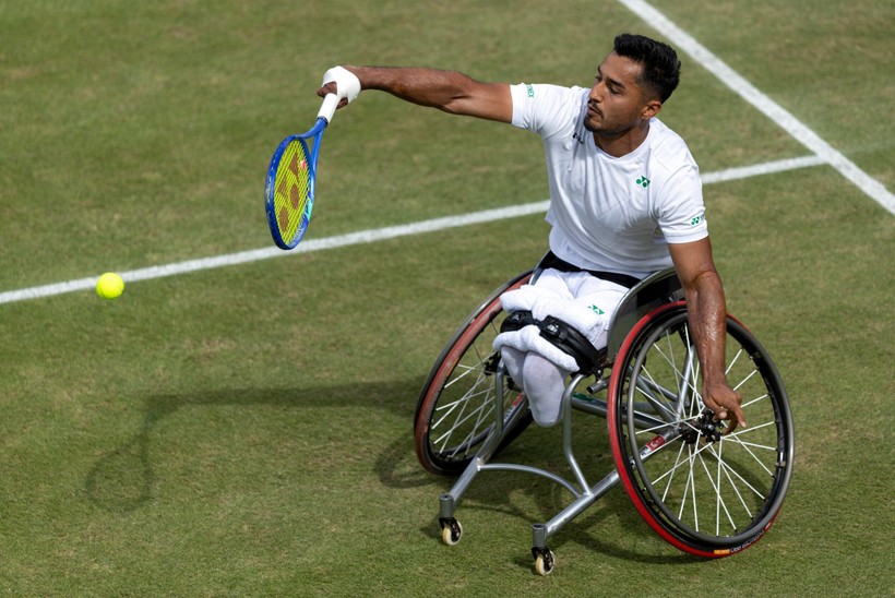 Ahmet Kaplan, Wimbledon’da yarı finalde - Resim : 1
