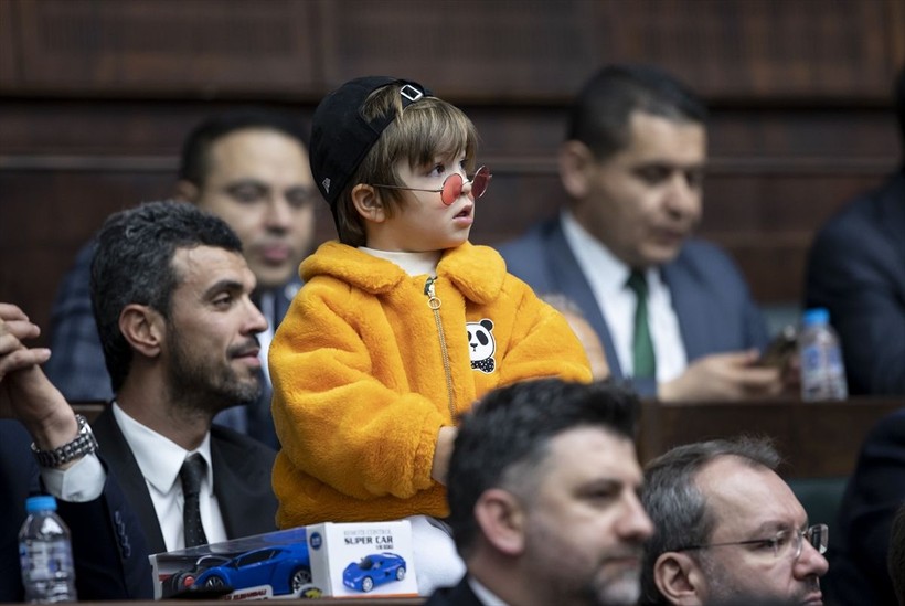 Kenan Sofuoğlu ile oğlu Zayn Cumhurbaşkanı Erdoğan'ı takip etti - Resim: 4