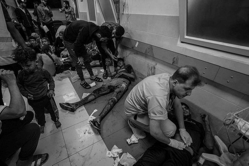 İsrail'in Gazze'deki hastane katliamında kahreden detay! - Resim: 8