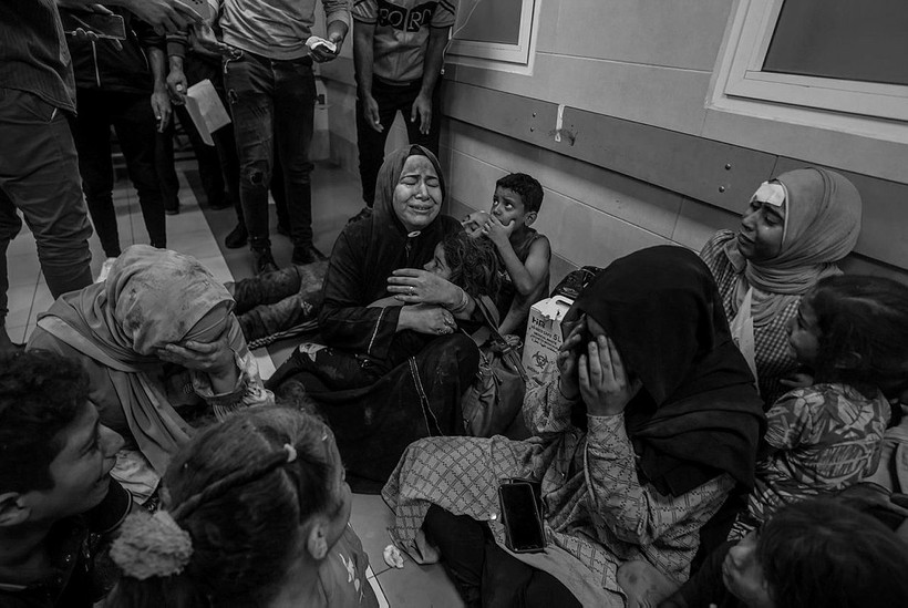 İsrail'in Gazze'deki hastane katliamında kahreden detay! - Resim: 14