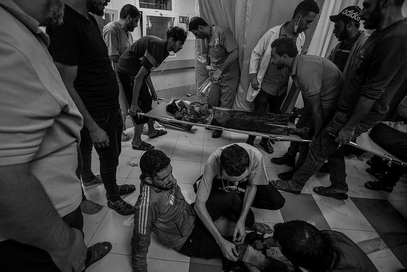İsrail'in Gazze'deki hastane katliamında kahreden detay! - Resim: 18