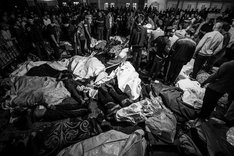 İsrail'in Gazze'deki hastane katliamında kahreden detay! - Resim: 28