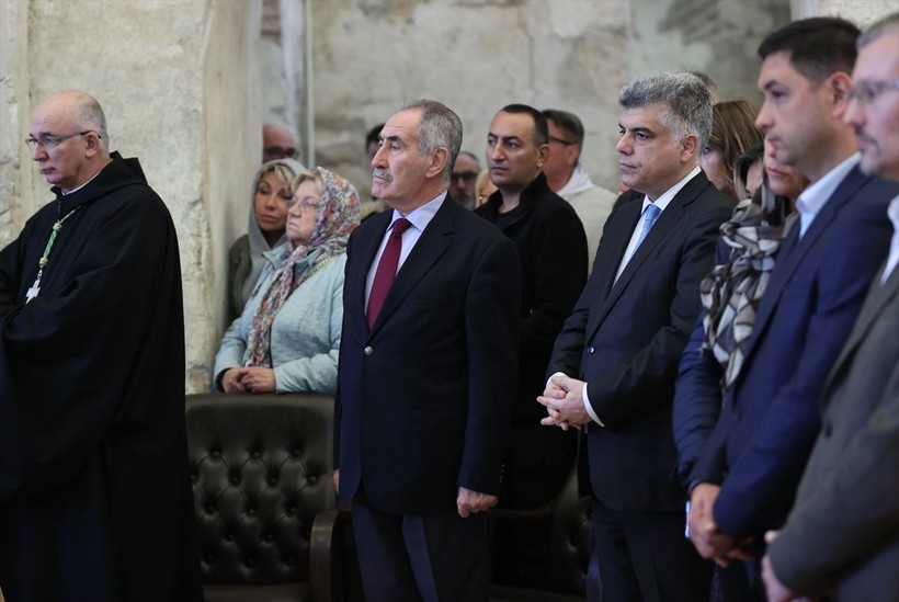 Antalya'da 'Noel Baba' için Kilise'de ayin düzenlendi - Resim: 22