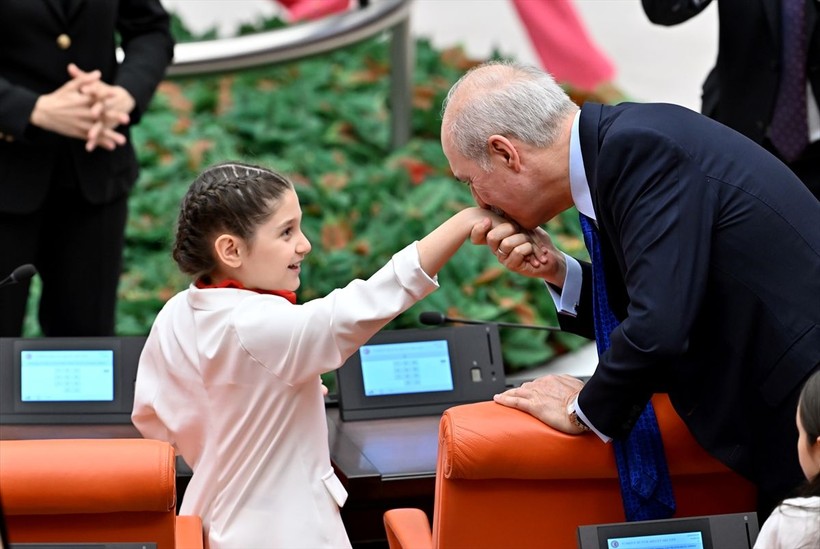 Meclis'te 23 Nisan geleneği: Çocuk Özel Oturumu yapıldı - Resim: 31