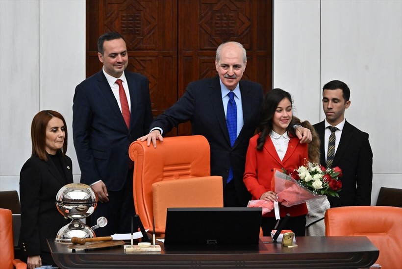 Meclis'te 23 Nisan geleneği: Çocuk Özel Oturumu yapıldı - Resim: 17