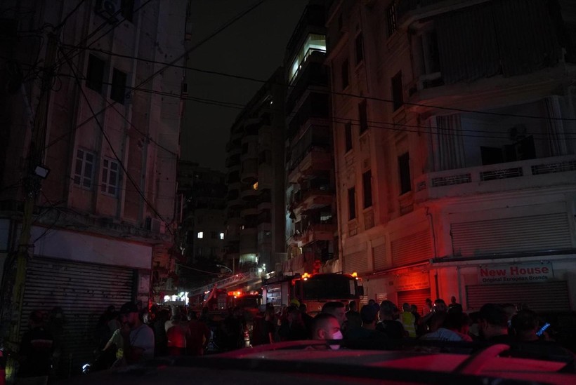 İsrail'in Beyrut'a düzenlediği saldırıda 11 kişi hayatını kaybetti - Resim : 4