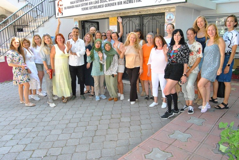 Fethiye'nin yabancı gelinleri Türkçe öğreniyor - Resim: 6