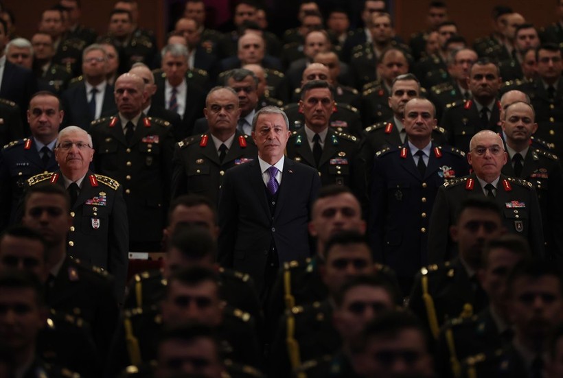 Atatürk'ün Kara Harp Okulu'na girişinin 124. yıl dönümü törenle kutlandı - Resim: 5