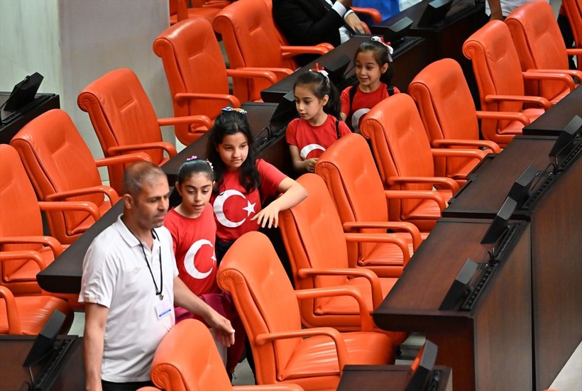 Meclis'te 23 Nisan geleneği: Çocuk Özel Oturumu yapıldı - Resim: 44