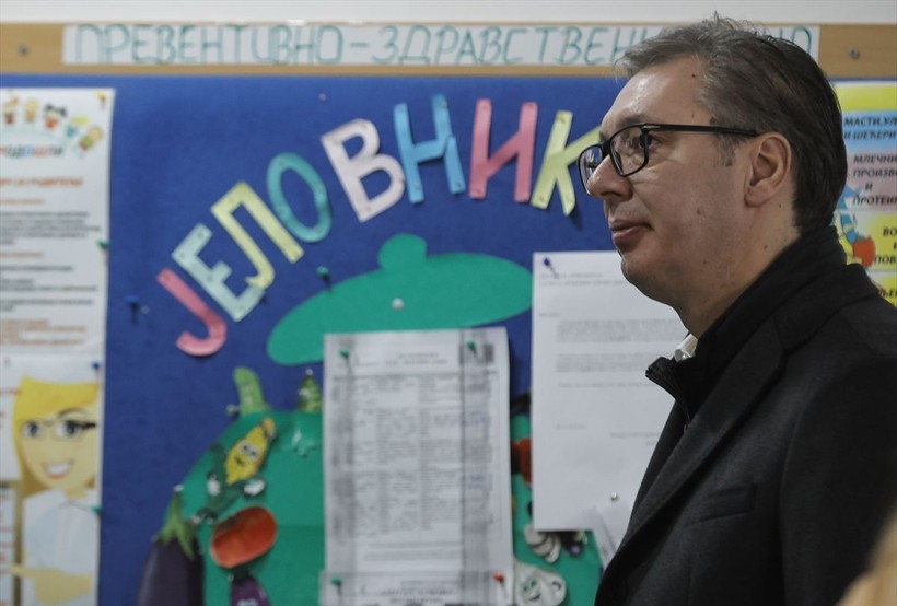Sırbistan'da seçim süreci devam ediyor - Resim: 18