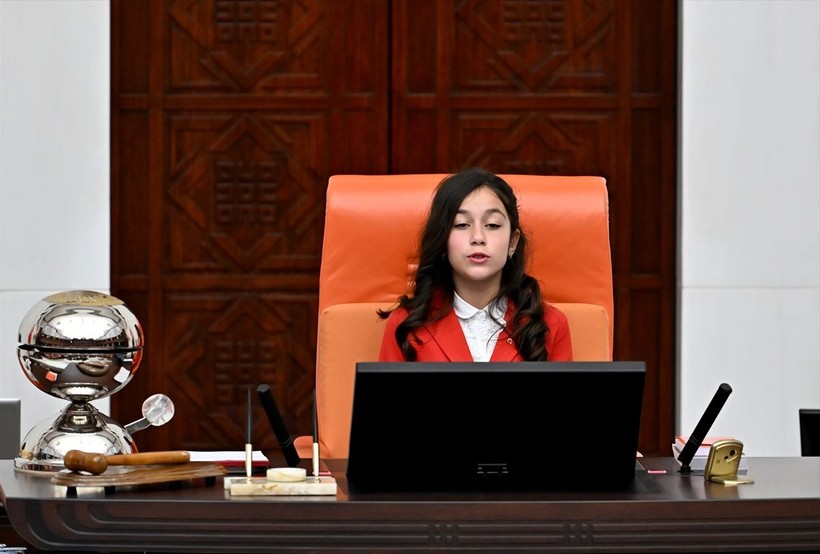 Meclis'te 23 Nisan geleneği: Çocuk Özel Oturumu yapıldı - Resim: 5