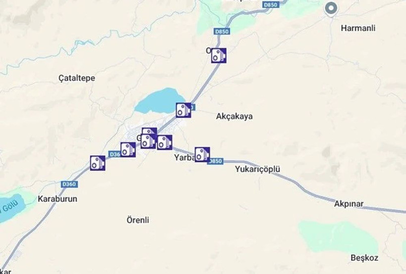 Bu yollara dikkat... Sabit radar noktaları belli oldu - Resim: 6