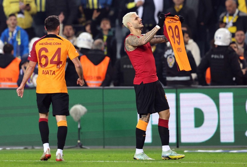 Galatasaray, Fenerbahçe'yi Kadıköy'de 3-0 yendi! İşte derbi maçtan özel kareler - Resim: 64
