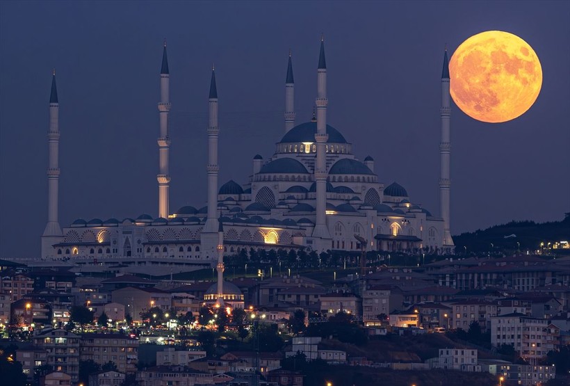 Türkiye'nin dört bir yanından süper mavi ay görüntüleri - Resim: 12