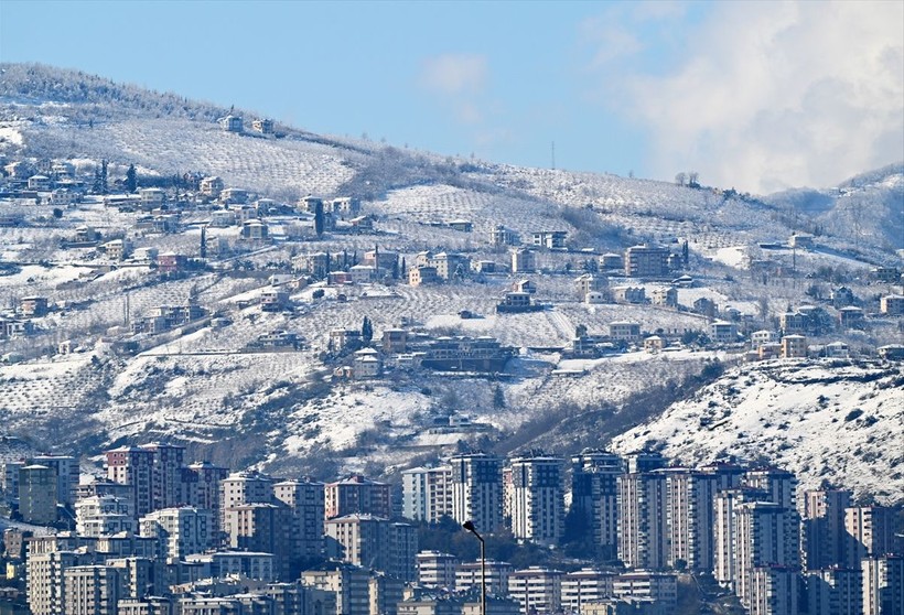 Trabzon kara doydu! Kartpostallık kareler... - Resim: 8