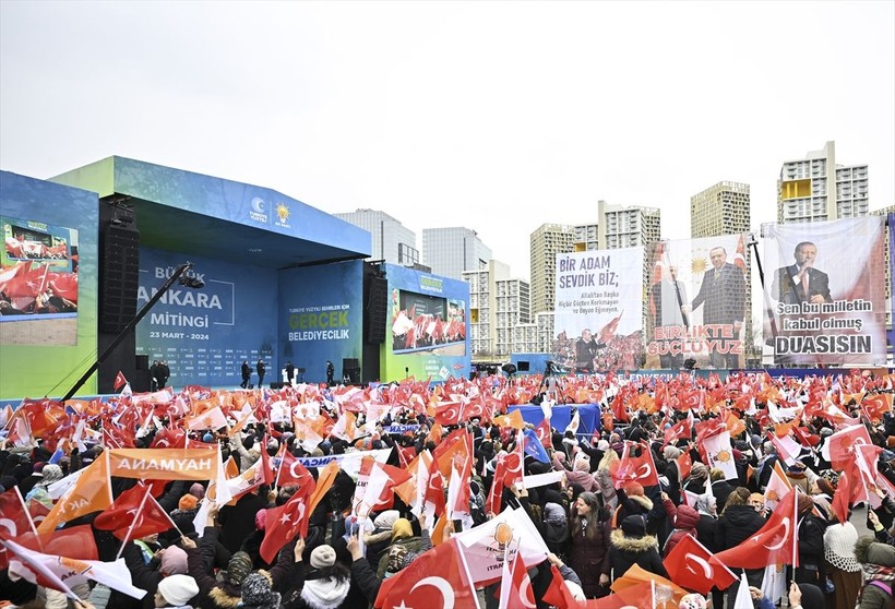 AK Parti'nin Büyük Ankara Mitingi'nde 200 bin kişi katıldı - Resim: 3