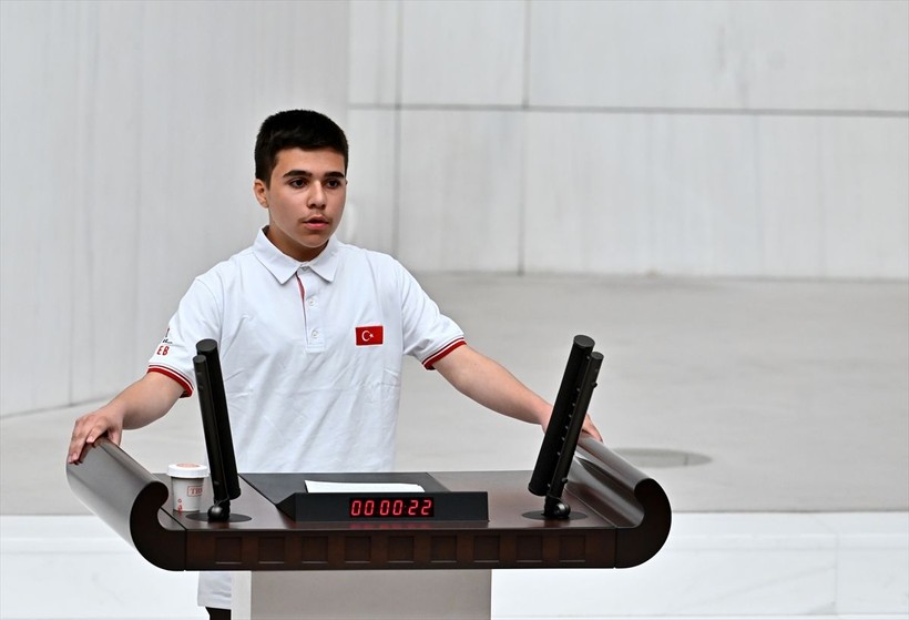 Meclis'te 23 Nisan geleneği: Çocuk Özel Oturumu yapıldı - Resim: 29