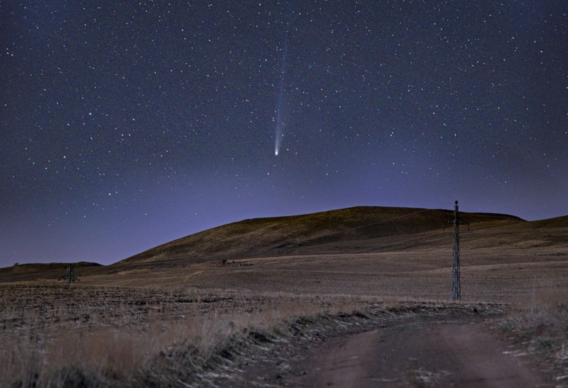 Bitlis semalarında kuyruklu yıldız 'Lemmon' görüntülendi - Resim: 3