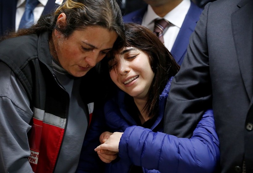 Çağlayan'daki hain saldırıda hayatını kaybeden Dilfiraz Karataş toprağa verildi - Resim: 4