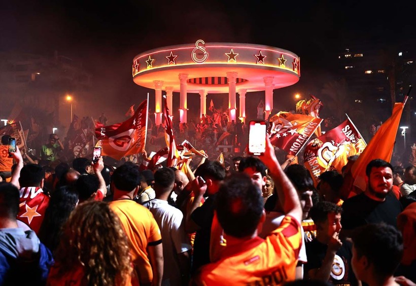 Ağrı'dan Tekirdağ'a şampiyonluk kutlaması! Yurdun dört bir yanında Galatasaraylı taraftardan kutlama - Resim: 51