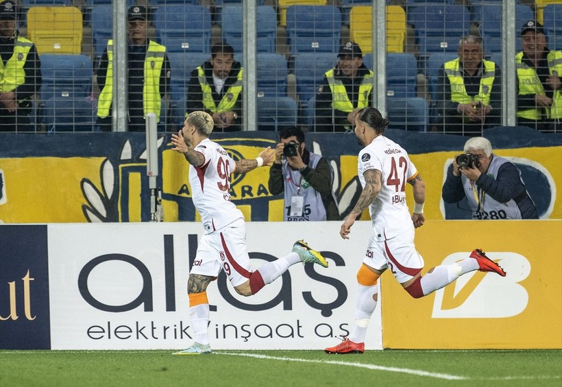 Son dakika Galatasaray haberleri... Galatasaray Ankaragücü'nü 4-1 yendi! Şampiyonluk maçından unutulmaz fotoğraflar - Resim: 6