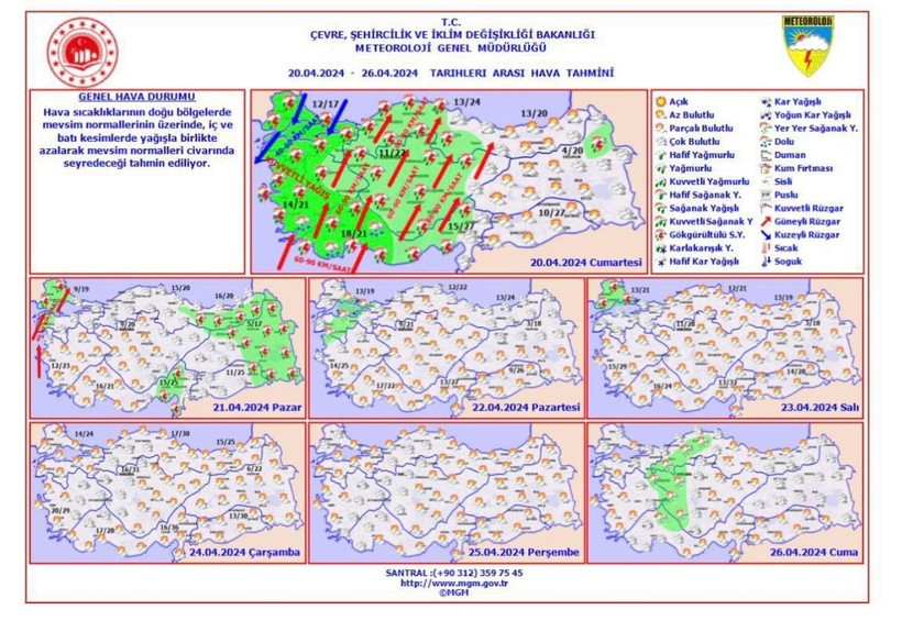 Meteoroloji saat verdi! AKOM'dan fırtına uyarısı: 45 ile sarı kodlu uyarı - Resim: 7