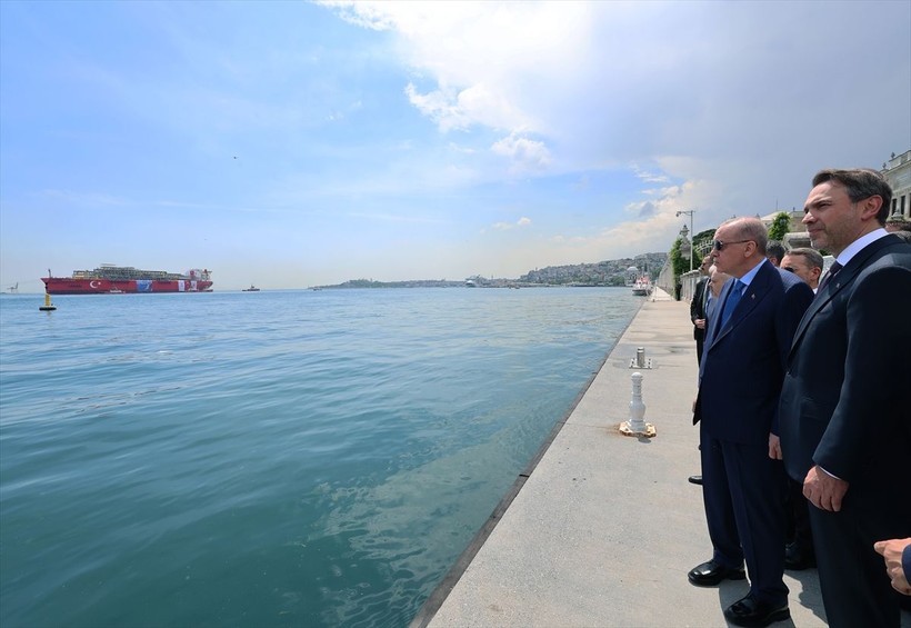 Cumhurbaşkanı Erdoğan Osman Gazi'yi Karadeniz'e uğurladı - Resim: 5