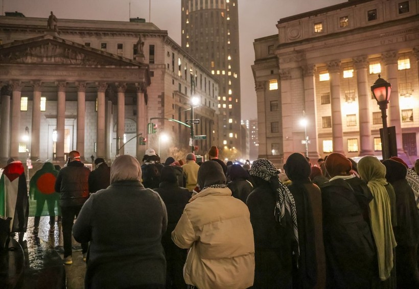 New York Gazze'de ölen binlerce bebek ve çocuk için sessiz yürüyüş yaptı - Resim: 31