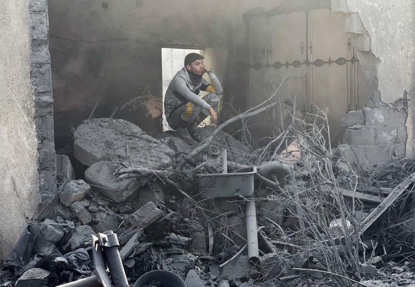 Katil İsrail hedef ve mühimmat gözetmiyor! Gazze'deki yıkım 2. Dünya Savaşı ile yarışıyor - Resim: 13