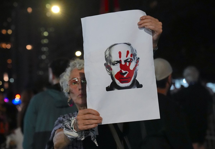 New York’ta Netanyahu’ya protesto: BM Genel Kurulu öncesi tepki yağdı - Resim: 15