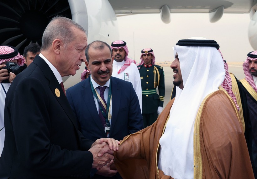 Cumhurbaşkanı Erdoğan Riyad'da dünyaya seslendi! Filistin için garantörlüğe hazırız - Resim : 3