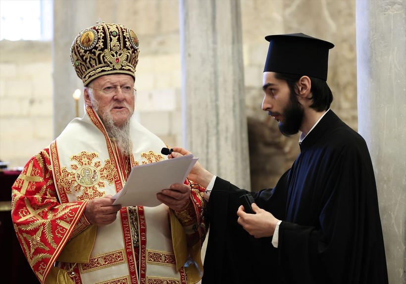Antalya'da 'Noel Baba' için Kilise'de ayin düzenlendi - Resim: 24