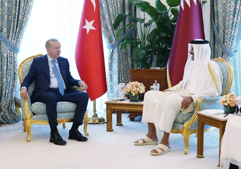 Cumhurbaşkanı Erdoğan Katar’da: Al Sani ile kritik zirve - Resim: 14