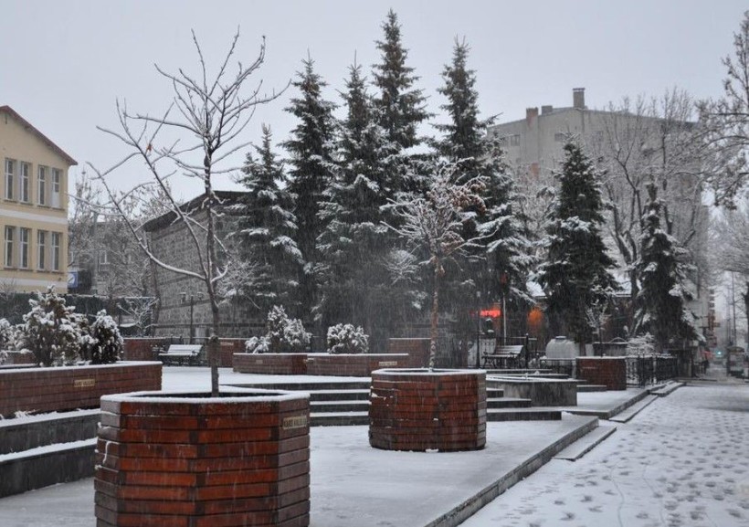 Mart kapıdan baktırdı! Kars'ta kar sürprizi - Resim: 11