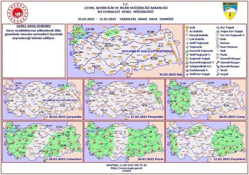 Ramazan Bayramı'nda hava nasıl olacak? Meteoroloji'de 3 günlük bayram tatili tahmini - Resim: 6