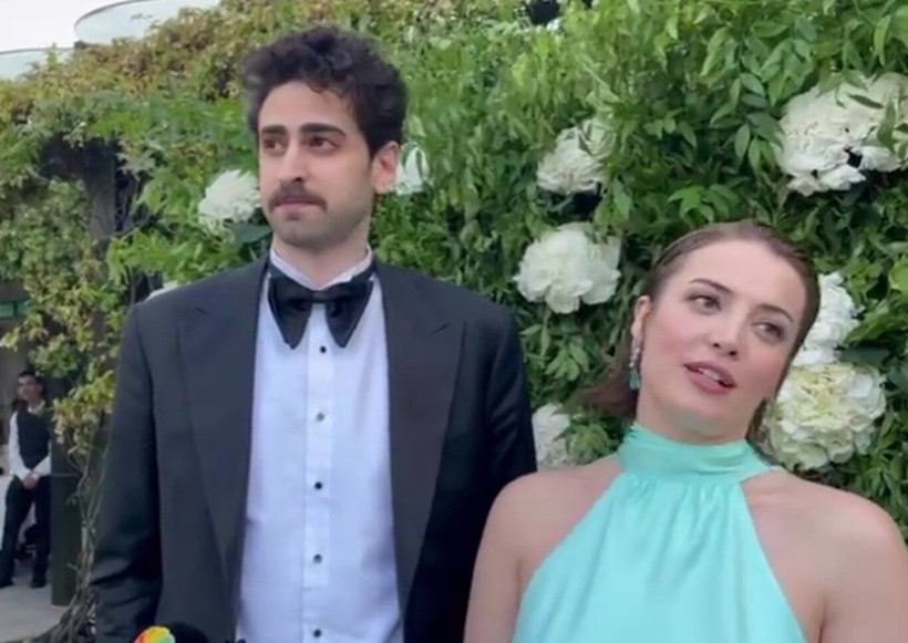 Eda Ece ile Buğrahan Tuncer evlendi! Hande Erçel-Hakan Sabancı çifti aşka geldi, Şevval Sam sahneye atladı, Nesrin Cevadzade bakışları üzerine topladı - Resim: 13