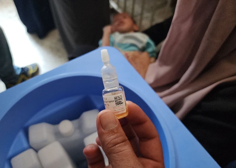 Gazze'de binlerce çocuğu kapsayan çocuk felci aşılama kampanyası başladı - Resim: 4