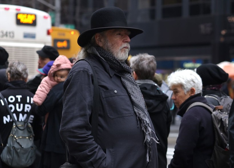 New York Gazze'de ölen binlerce bebek ve çocuk için sessiz yürüyüş yaptı - Resim: 4