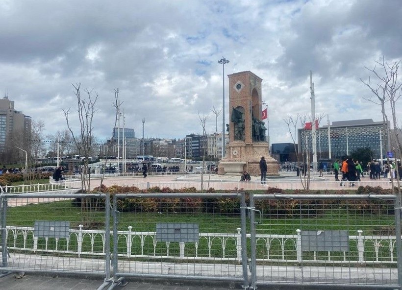 Taksim'de üst seviyede güvenlik önlemleri alındı - Resim: 2