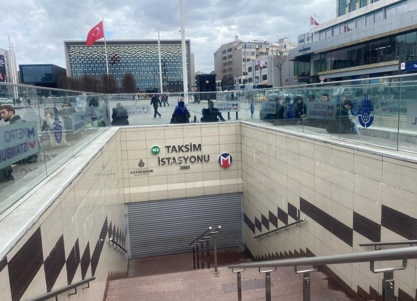 Taksim'de üst seviyede güvenlik önlemleri alındı - Resim: 3