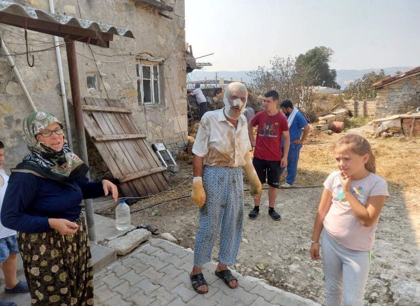Çanakkale'de alevlerin arasında kaldı ölümden döndü! Dehşet anları anlattı: Yukarıdan ateş yağıyordu - Resim: 17