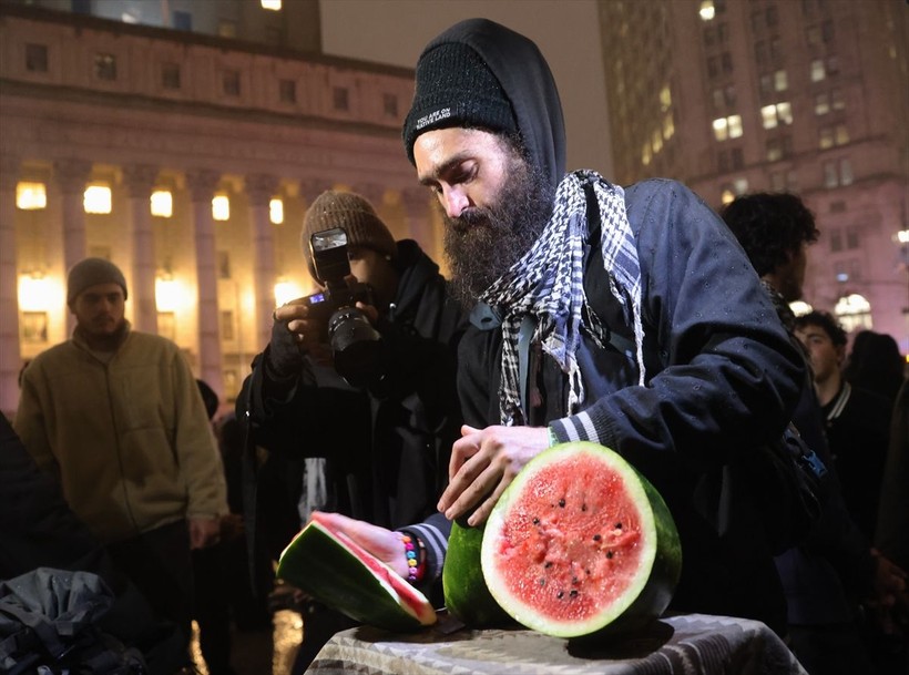 New York Gazze'de ölen binlerce bebek ve çocuk için sessiz yürüyüş yaptı - Resim: 32