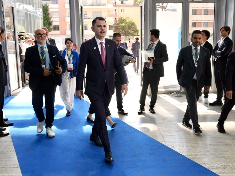 Bakan Kurum, Roma'da düzenlenen "2025-Ukrayna İyileştirme Konferansı"na katıldı - Resim: 8