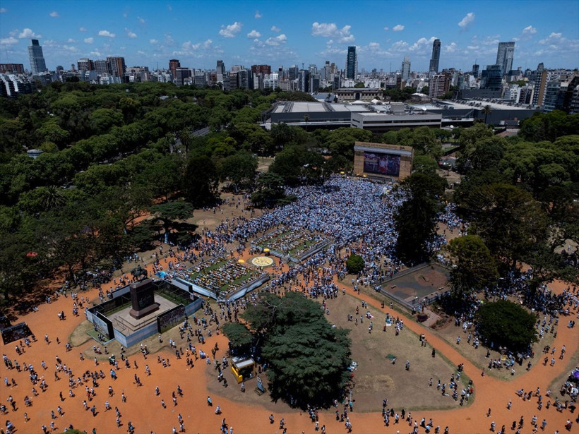 Arjantin'in başkenti Buenos Aires'te Dünya Kupası şampiyonluğu sonrası ikonik fotoğraflar - Resim: 9
