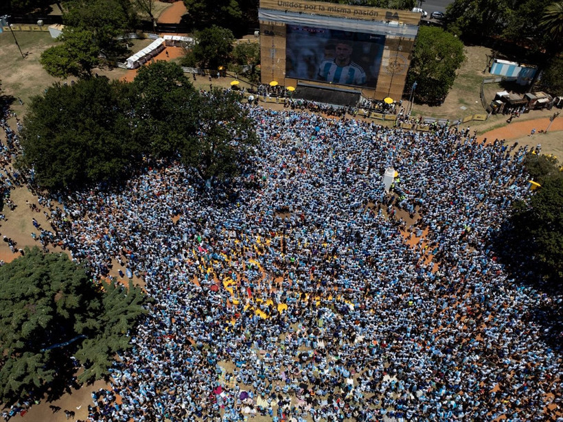 Arjantin'in başkenti Buenos Aires'te Dünya Kupası şampiyonluğu sonrası ikonik fotoğraflar - Resim: 10