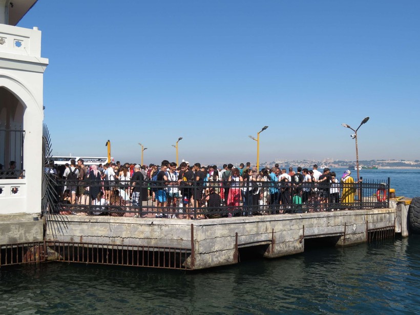 Kadıköy ve Kabataş iskelelerinde Adalar yoğunluğu - Resim: 10