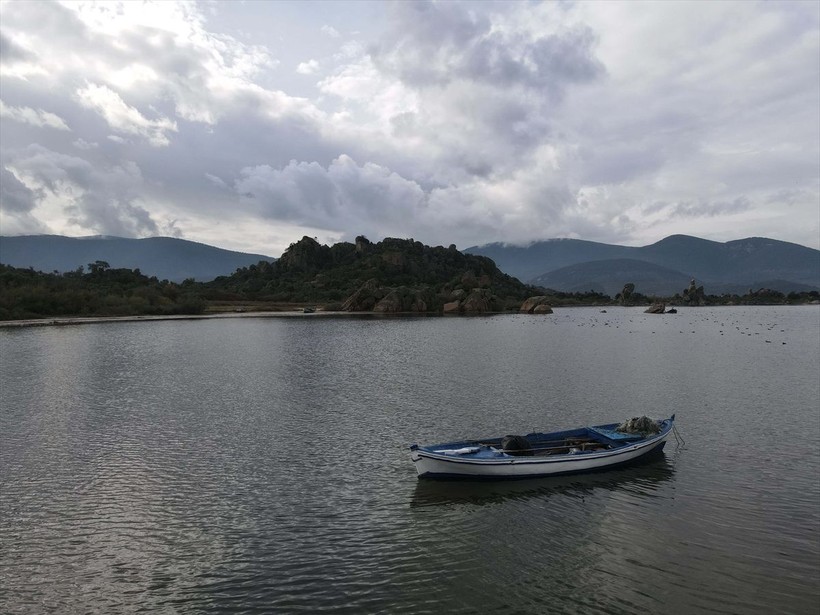 Kurak ayların ardından gelen yağışlar Bafa Gölü'nü eski güzelliğine kavuşturdu - Resim: 20