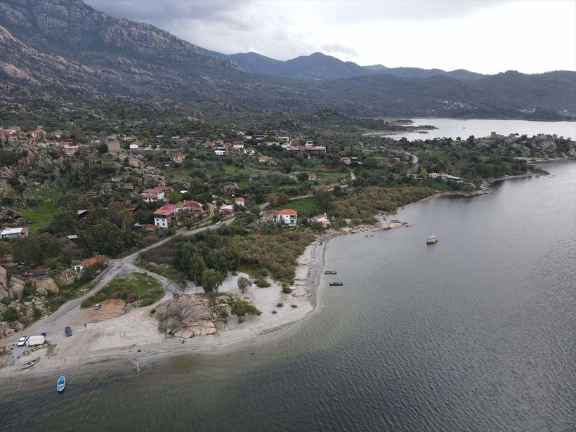 Kurak ayların ardından gelen yağışlar Bafa Gölü'nü eski güzelliğine kavuşturdu - Resim: 29