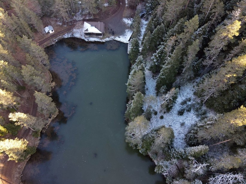 Kastamonu'da soğuk hava etkili oluyor! Yeşil Göl'ün yüzeyi dondu - Resim: 4